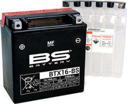 Akumultor BTX16-BS (YTX16-BS) BS-BATTERY  MF