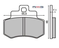 Brzdov platniky KYMCO (RMS 225100510)