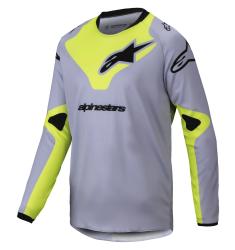 Motokrosov dres ALPINESTARS YOUTH RACER VEIL JERSEY, edo-lt fluo