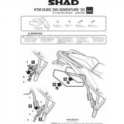 SHAD nosi bon KTM DUKE 390 ADVENTURE K0DK30SE