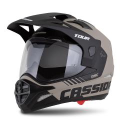 Prilba CASSIDA TOUR 2.0 Dual pieskov matn -ierna