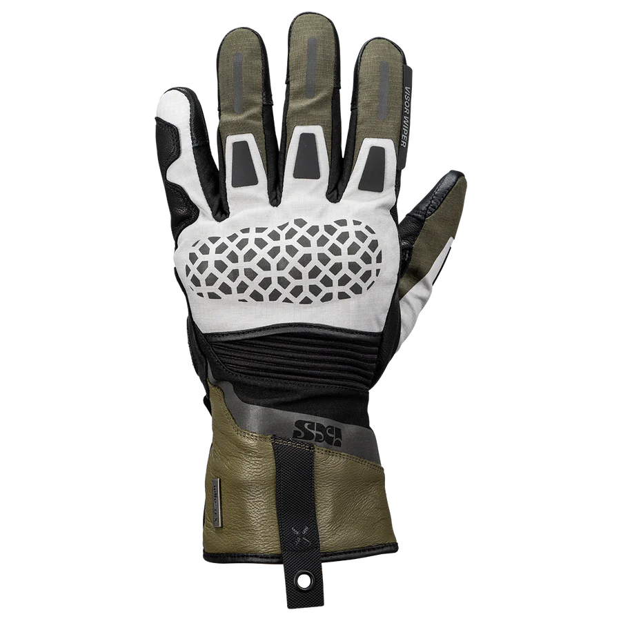 iXS moto rukavice Laminated VENTURE-STX 1.0 grey/olive/black