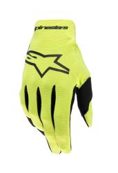 Detsk motokrosov rukavice RADAR ALPINESTARS fluo/ierna