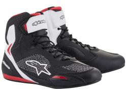 Top�nky ALPINESTARS FASTER-3 RIDEKNIT �ierne/biele/�erven�